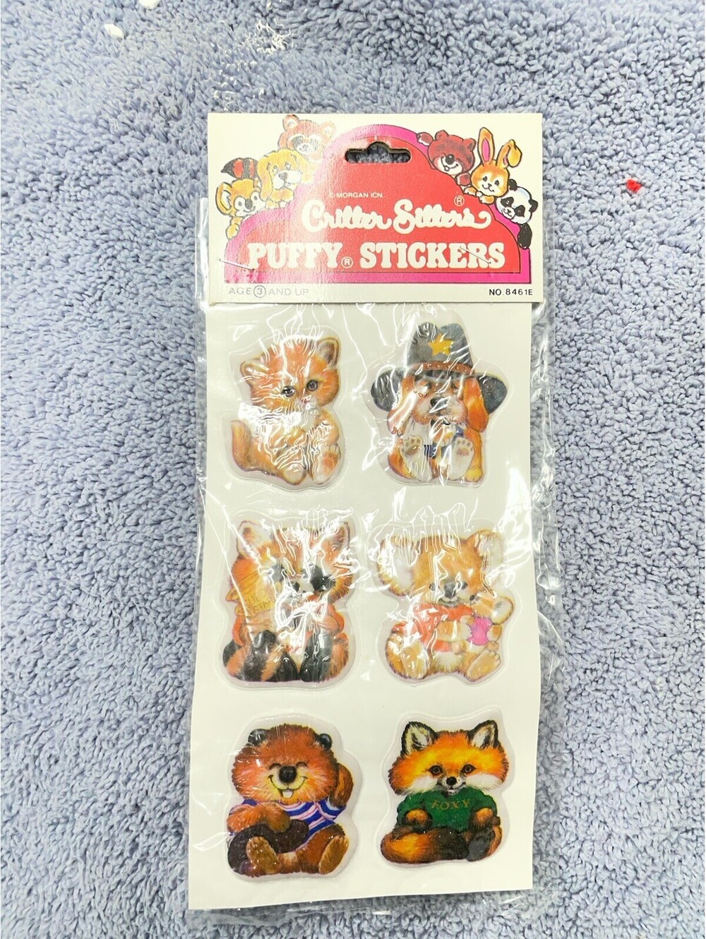 Imperial Co Puffy Stickers Critter
